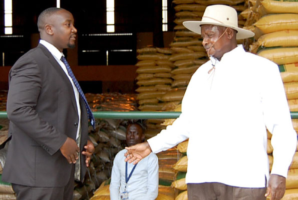 Kyabazinga and President Museven