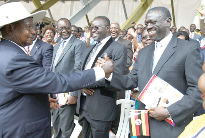 President Museveni and Dr. Kizza Besigye