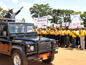 President Museveni on labour