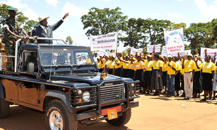 President Museveni on labour
