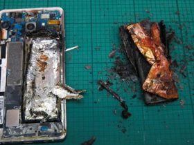 Exploded Samsung Note7